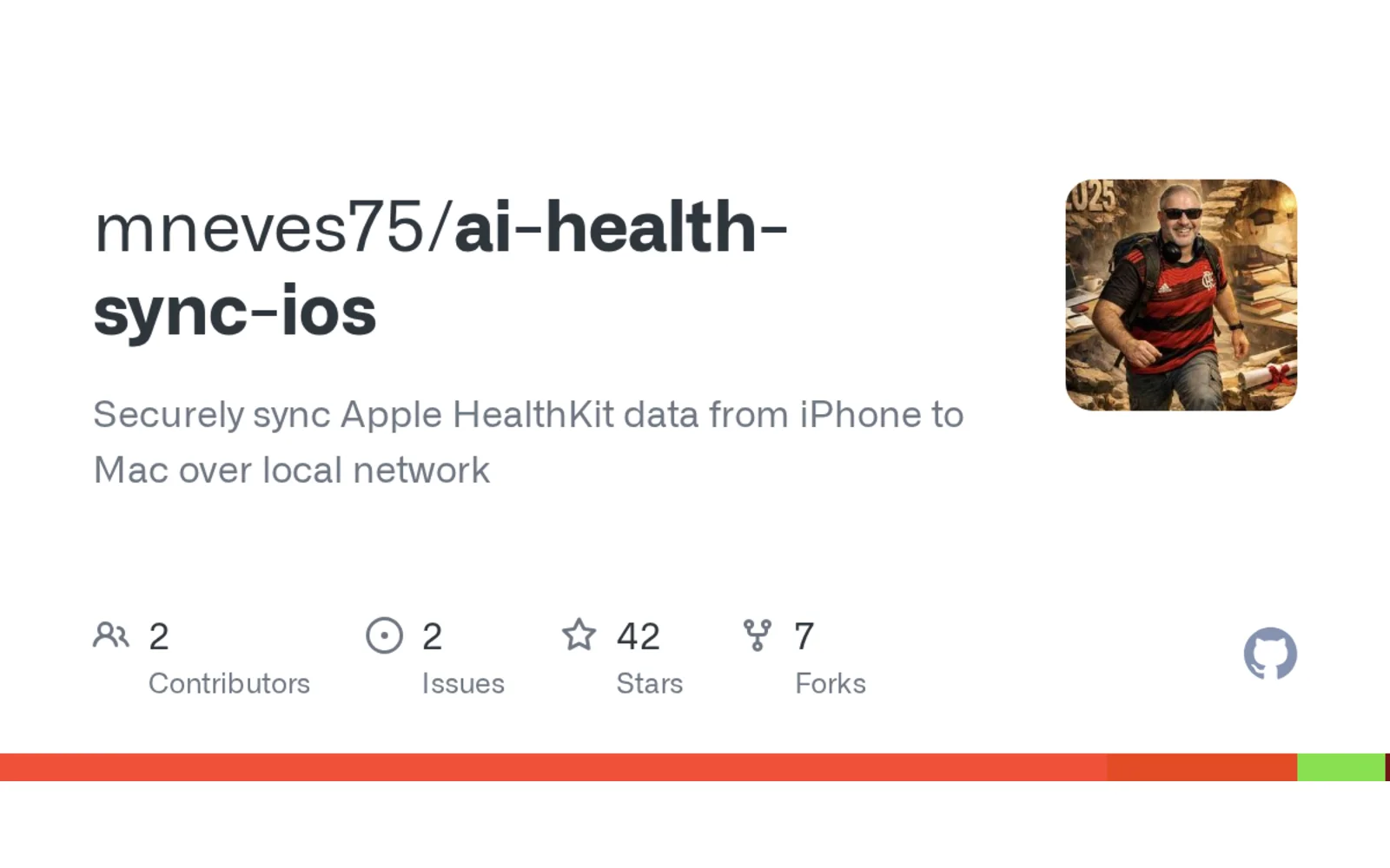 Interface do projeto AI Health Sync a partir do asset fornecido no portfólio.